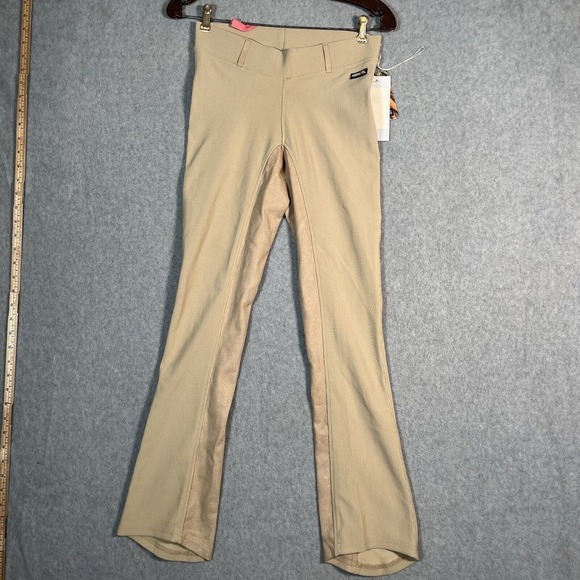 Kerrits Equestrian Pants Breeches S Beige Bootcut Full Seat Riding Tight NWT - Picture 1 of 16